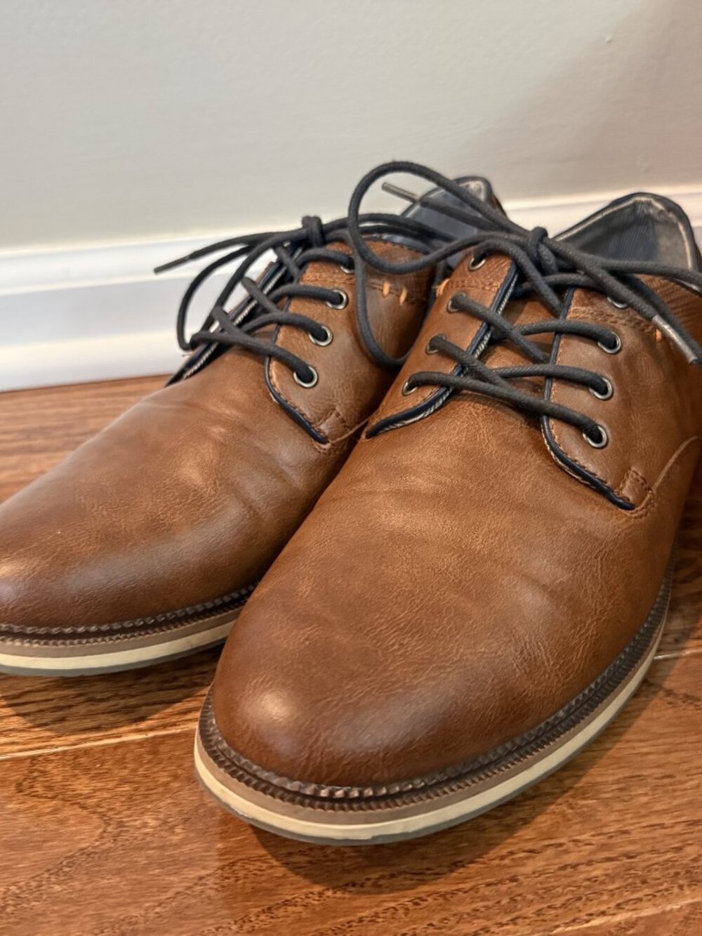 Sonoma Brown Lace Up Casual Oxford Shoes OrthoLite Eco 11.5 MED